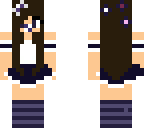 baby skylar in a blue cheerleading suit