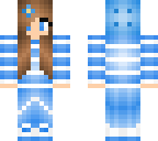 blue girl