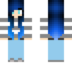 blue hair
