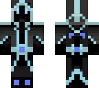 blue robes