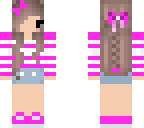 brunette with the bow bow