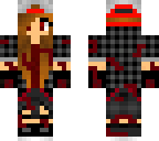 demon gitl with blood