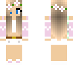 gamer girl with flowers