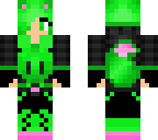 green wolf girl 2