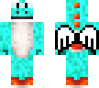 light blue yoshi dragon