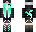 mint dragon girl