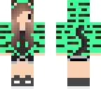 mint green chibi tiger