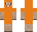 orange sheep