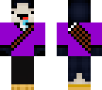penguino in purple