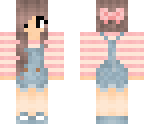 pink overalls