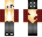 plaid girl