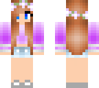 purple cute girl