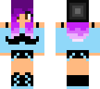 purple hair