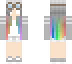 rainbow girl