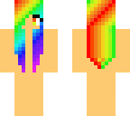 rainbow hair base