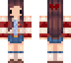 summer girl chibi