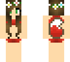 swim wolf girl