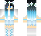 beautiful blue girl
