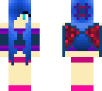blue dragon girl