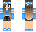 blue girl