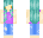 blue hair