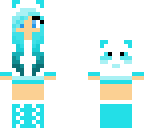 blue panda