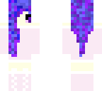 blue purple chibi