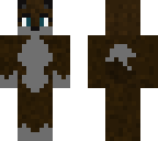 brown wolf or dog female