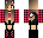cute cat girl with tail