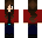 dark red girl