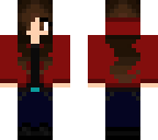 dark red girl