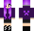 edited purple hoodie