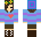 frisk wearing a beanie