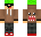 green mlg with red boots