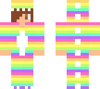 my friend wants the same skin but has brown hair