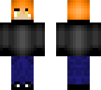 orange haired person