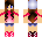 pink and blue girl for contest