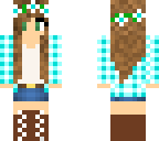 pretty blue cowgirl