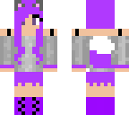 purple fox girl