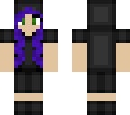 purple haired ninja