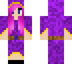 purple mage girl