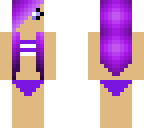 purple swimsuit