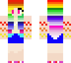 rainbow girl