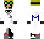 scary mikey lab coat