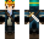 teal hair prince
