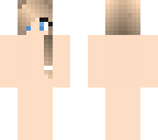 blonde side pony tail hair base