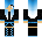 blue girl