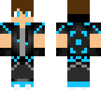 blue man