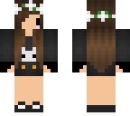 chibi black and white