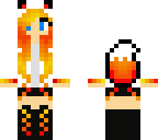fire wolf girl